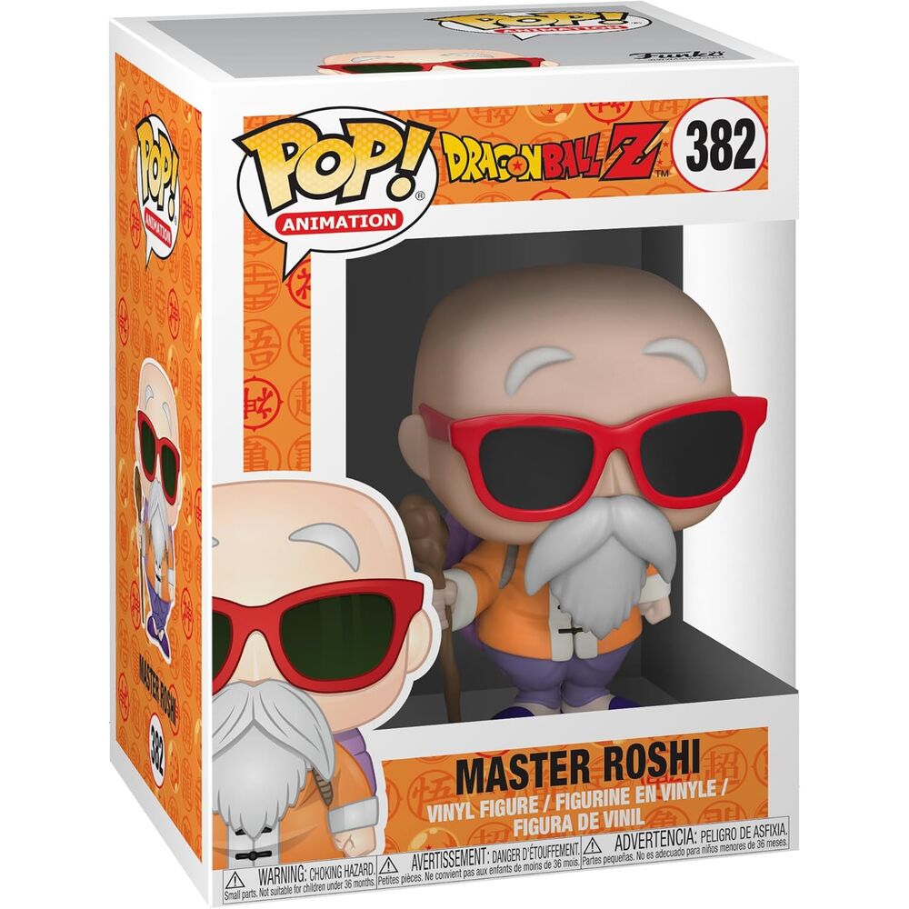 Figura POP Dragon Ball Z Gohan Master Roshi with Staff FUNKO