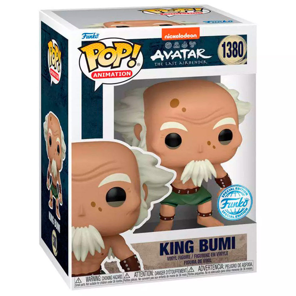 Figura POP Avatar The Last Airbender King Bumi Exclusive FUNKO
