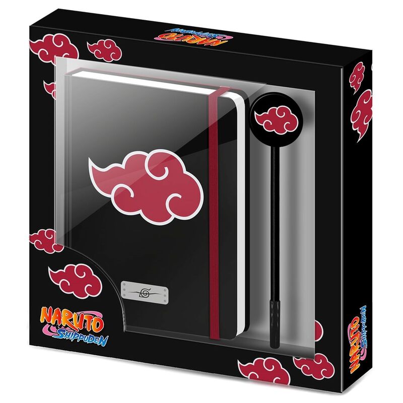 Set diario + boligrafo Naruto Shippuden KARACTERMANIA