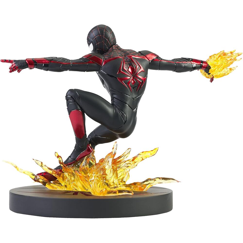 Figura Miles Morales Spiderman PS5 Marvel Gallery Comic 18cm DIAMOND SELECT