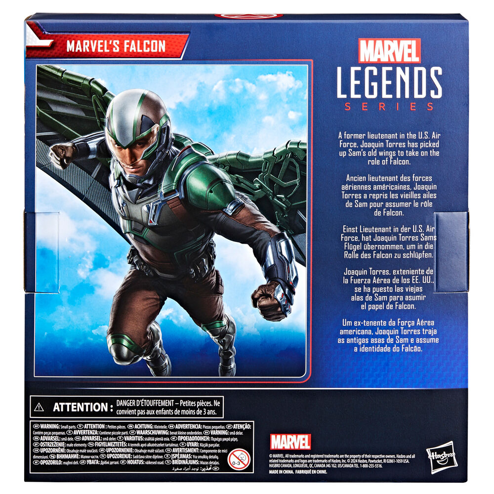 Figura Falcon Brave New World Capitan America Marvel 15cm HASBRO