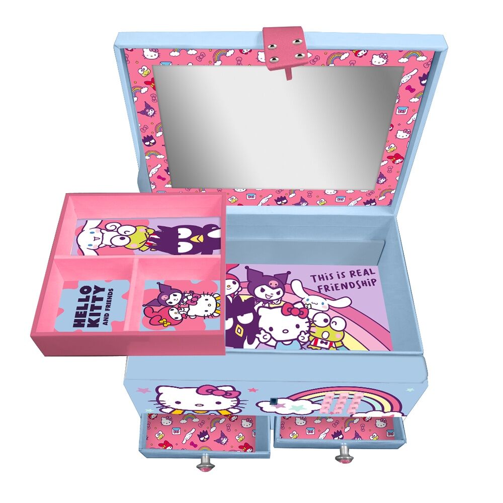 Joyero secreto Hello Kitty and Friends sonido KIDS LICENSING