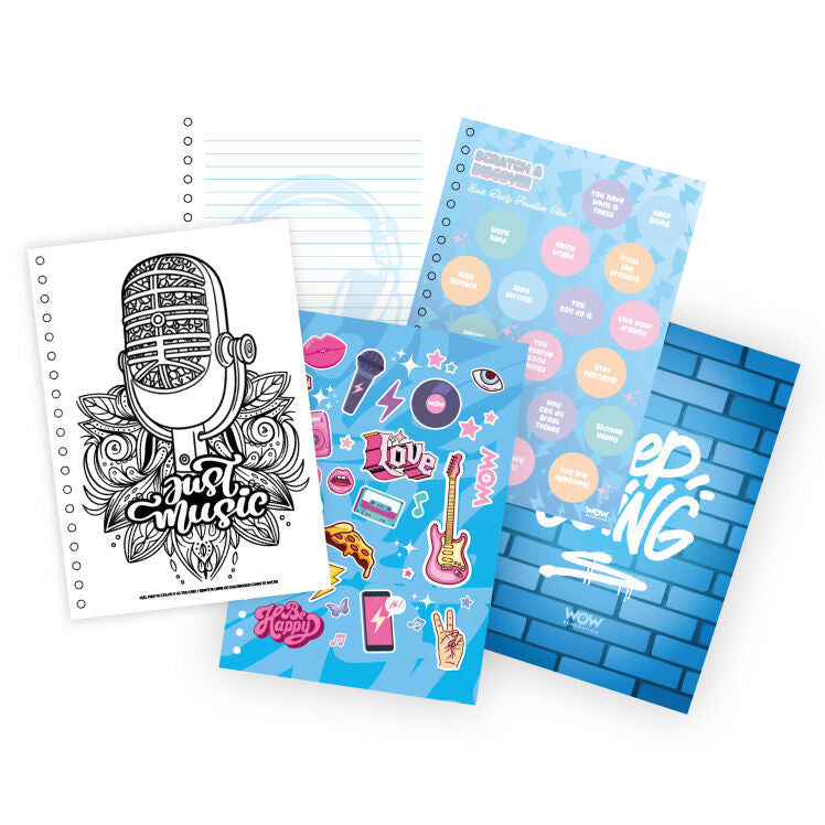 Cuaderno A5 Cantante Emma Wow Generation KIDS LICENSING