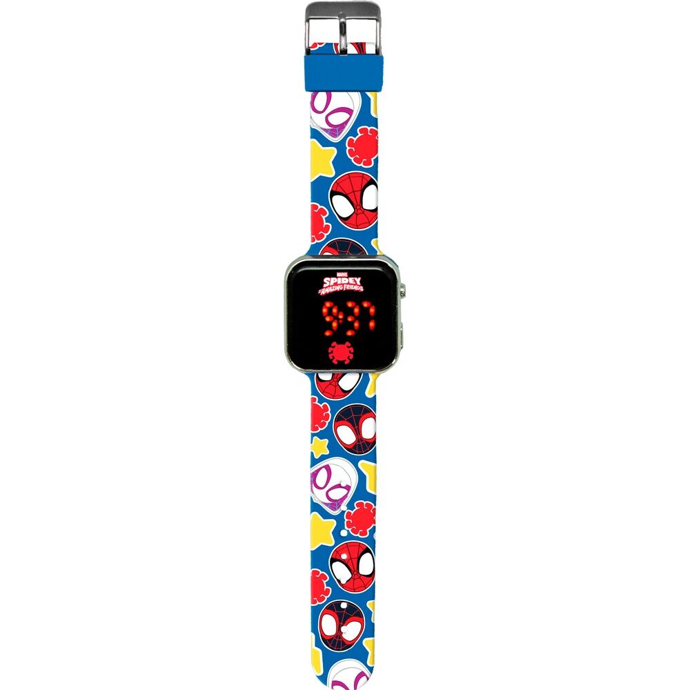 Reloj led Spidey the Amazing Friends Marvel KIDS LICENSING