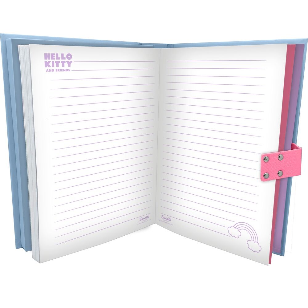 Diario secreto electronico Hello Kitty and Friends sonido KIDS LICENSING