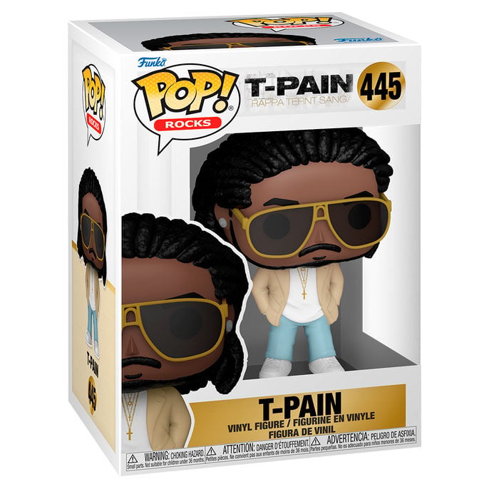 Figura POP T-Pain Rappa Ternt Sanga T-Pain FUNKO