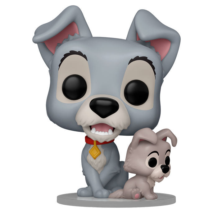 Figura POP Disney La Dama y el Vagabundo Tramp with Puppy FUNKO