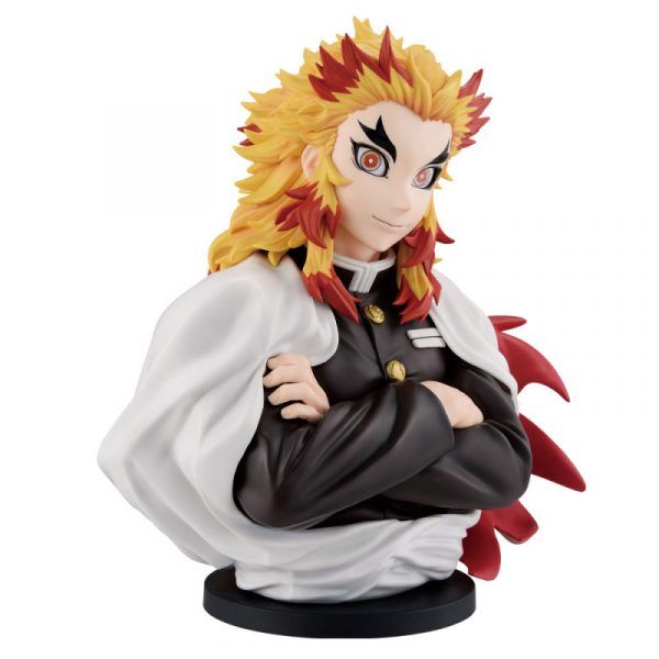 Figura Ichibansho Kyojuro Rengoku Keep Your Heart Burning Demon Slayer Kimetsu no Yaiba 20cm BANPRESTO
