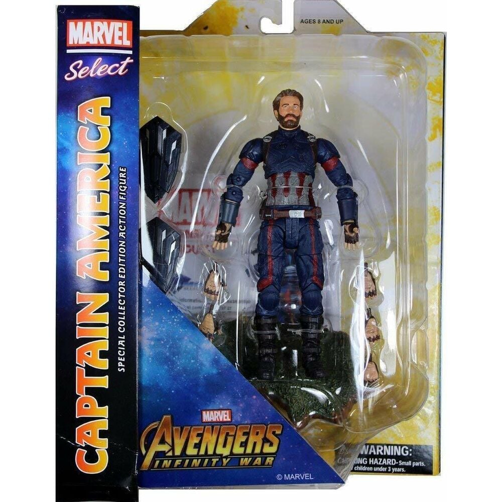 Figura articulada Capitan America Vengadores Avengers Marvel 18cm DIAMOND SELECT