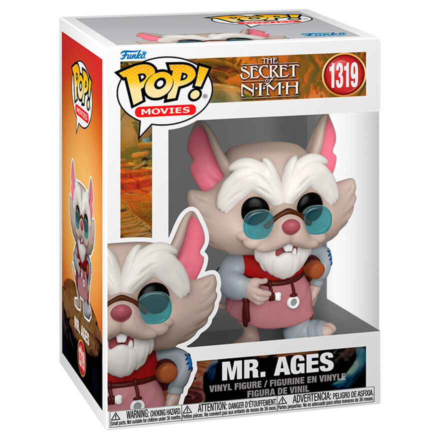 Figura POP Nimh El Mundo Secreto Mr. Ages FUNKO