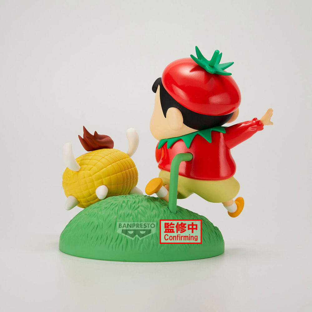 Figura Shinnosuke Vegetable Costume Crayon Shinchan 10cm BANPRESTO