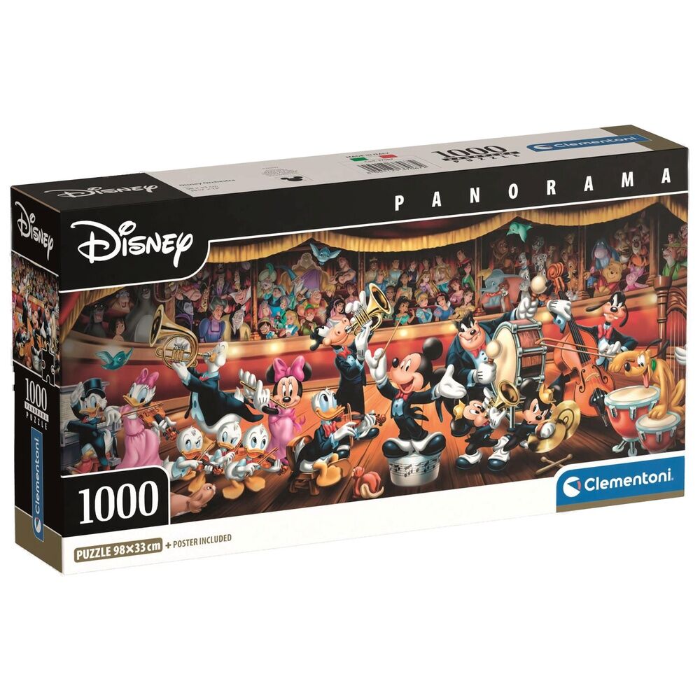 Puzzle Panorama Orquesta Disney 1000pzs CLEMENTONI