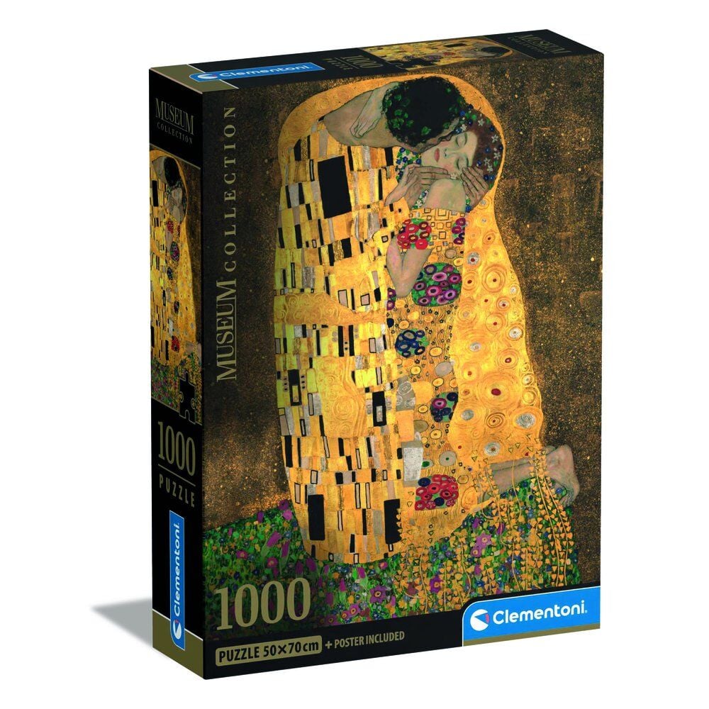 Puzzle The Kiss Klimt Museum 1000pzs CLEMENTONI
