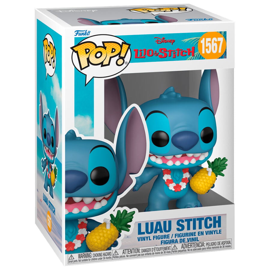 Figura POP Disney Lilo & Stitch Luau Stitch FUNKO