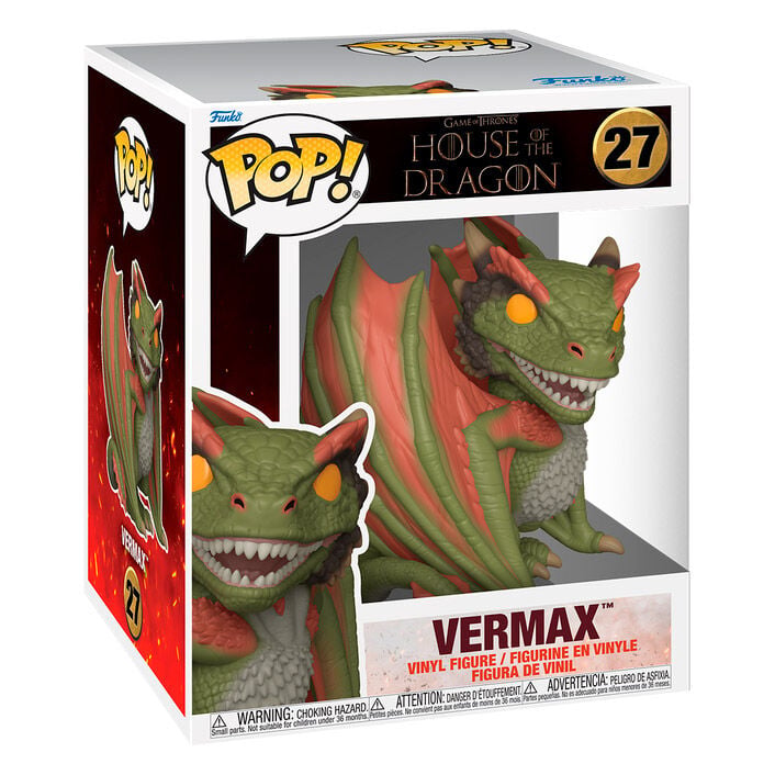 Figura POP Super La Casa del Dragon Vermax 13cm FUNKO