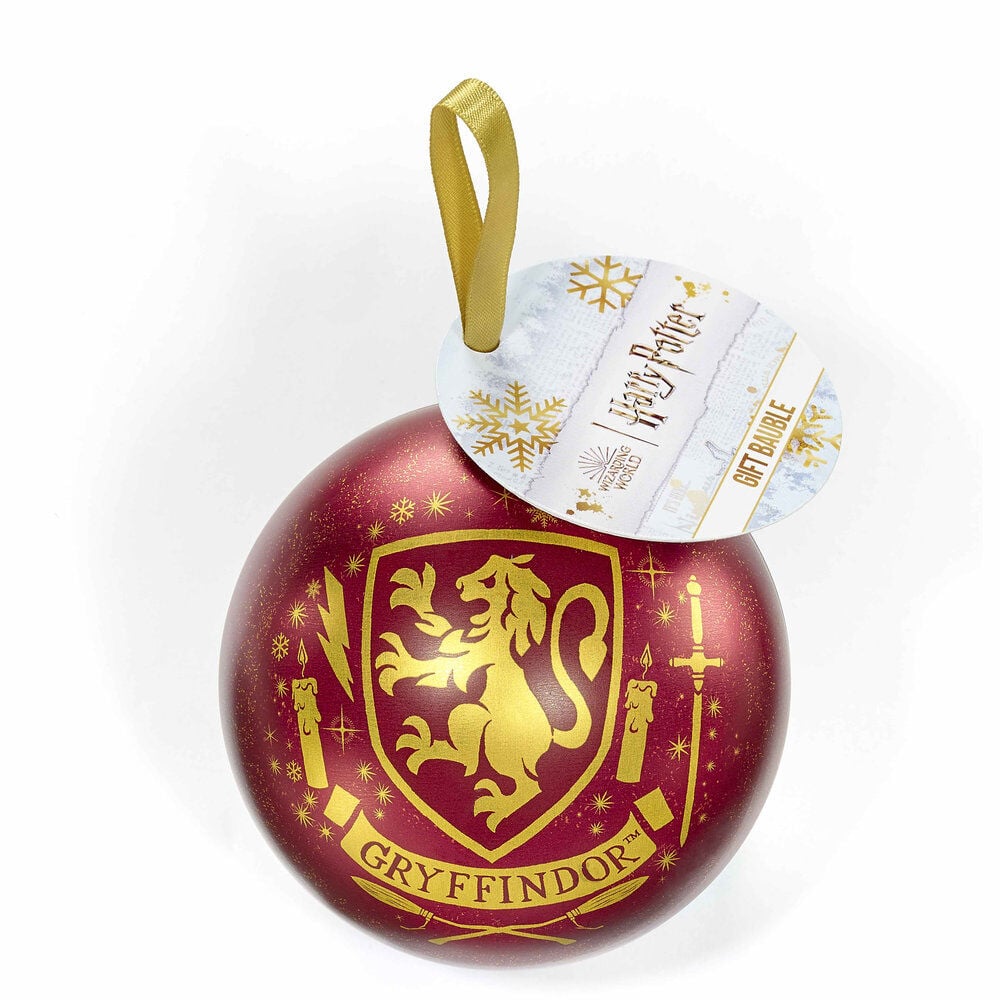 Colgante Gryffindor + Bola de Navidad Harry Potter THE CARAT SHOP