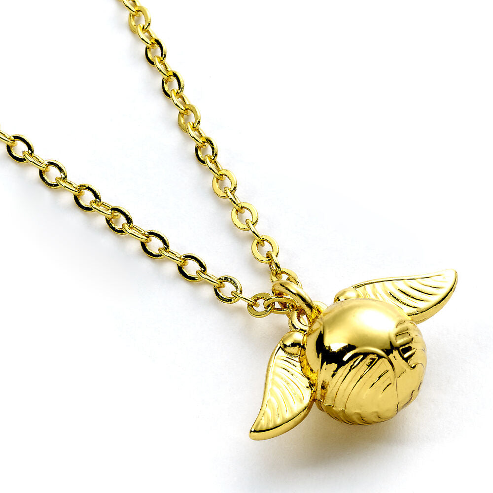 Colgante Snitch Dorada Harry Potter THE CARAT SHOP