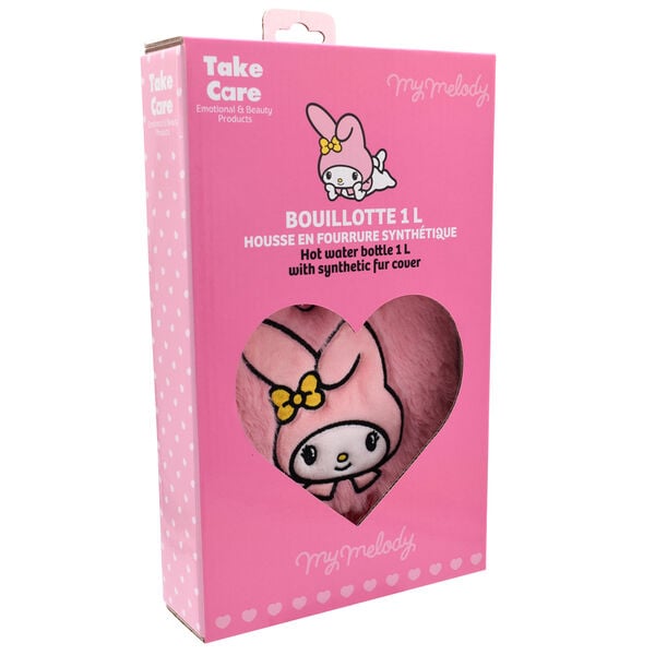 Bolsa Agua Caliente Peluche My Melody Hello Kitty TAKE CARE