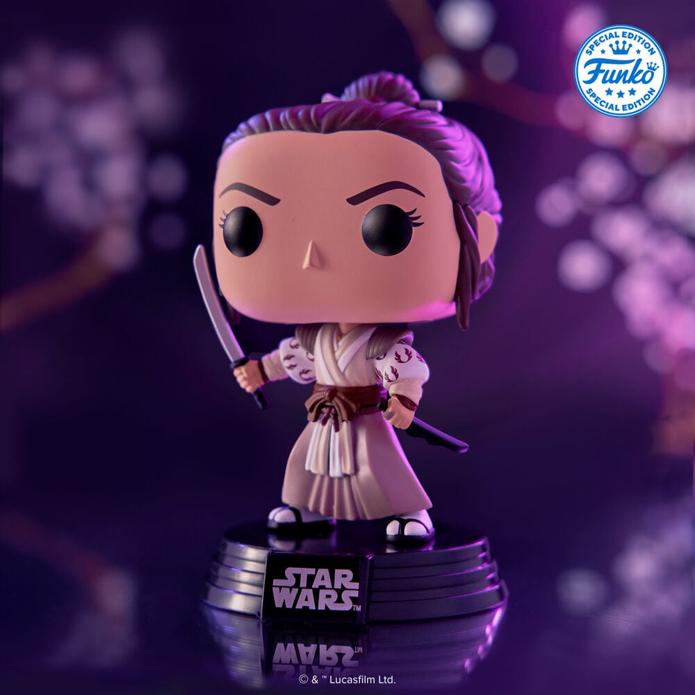 Figura POP Star Wars Impressions Rey Exclusive FUNKO
