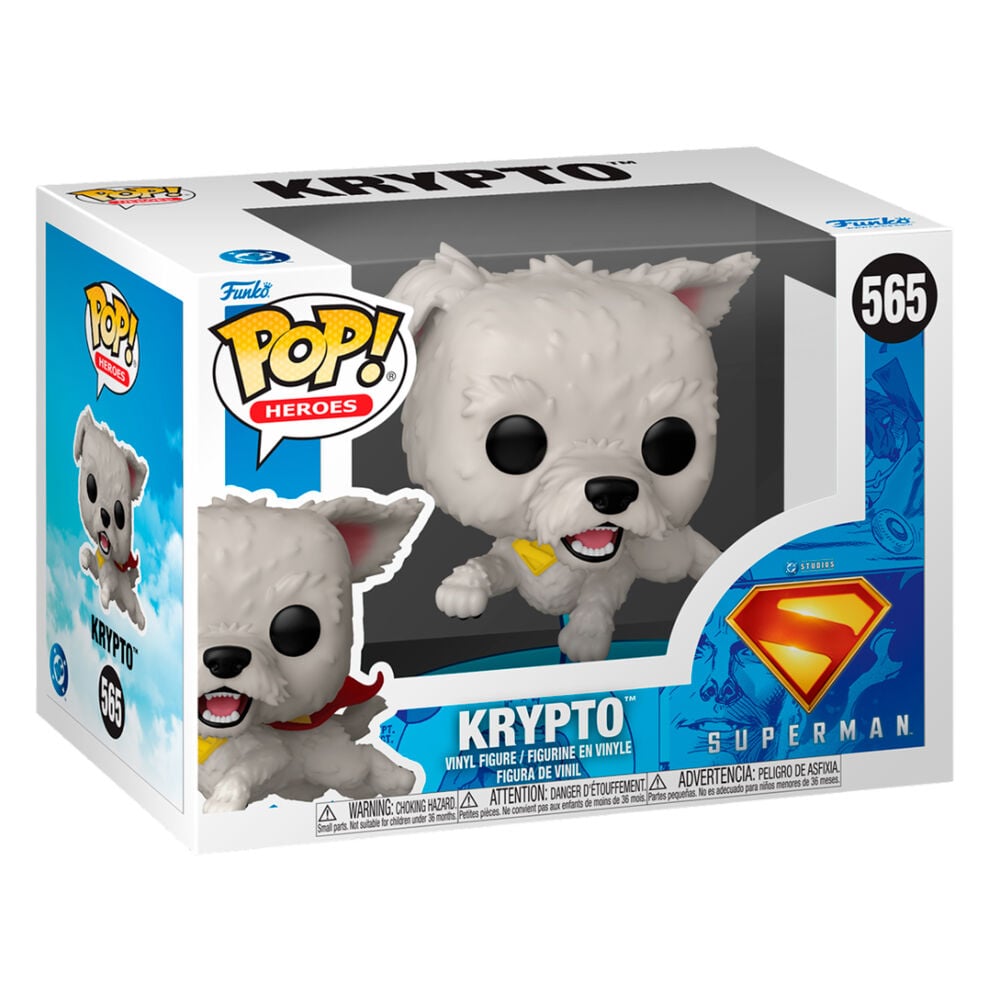 Figura POP DC Comics Superman Krypto FUNKO