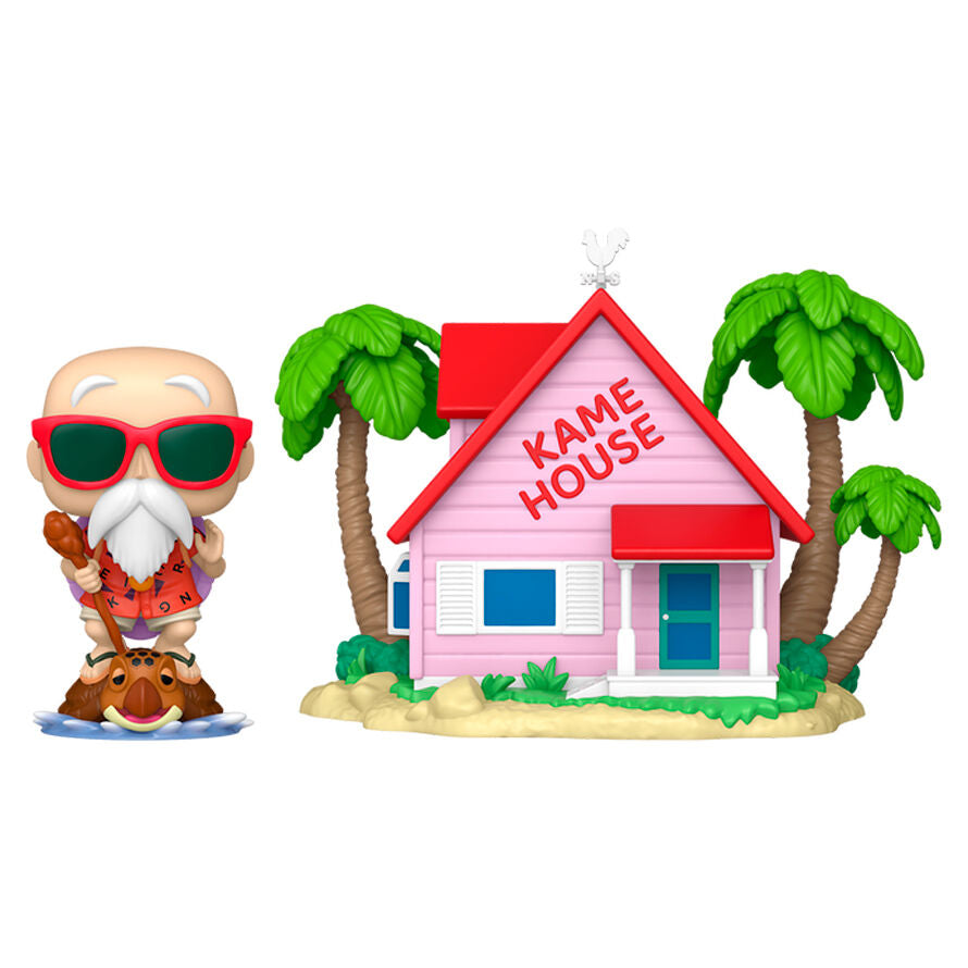 Figura POP Town Dragon Ball Master Roshi At Kame House FUNKO