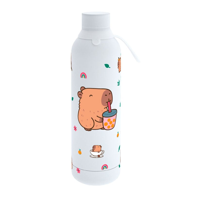 Botella termica Bubble Tea Ice Capibara 700ml AUREA