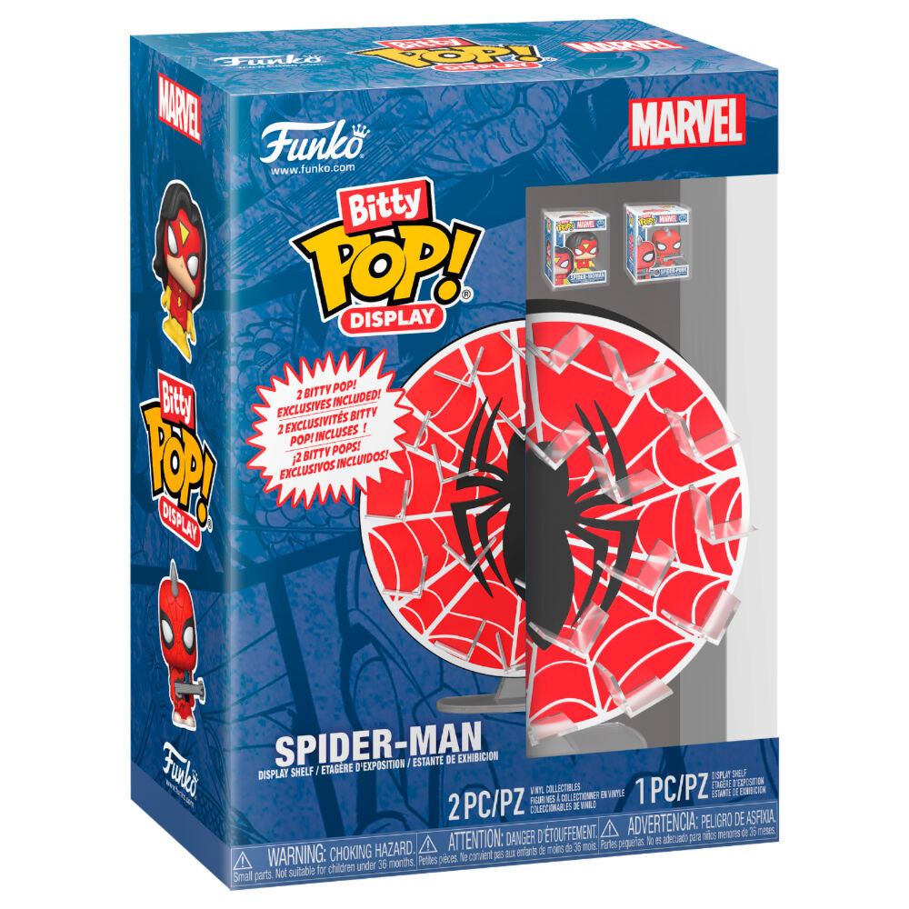 Display Bitty POP Marvel Spider-Man Web FUNKO