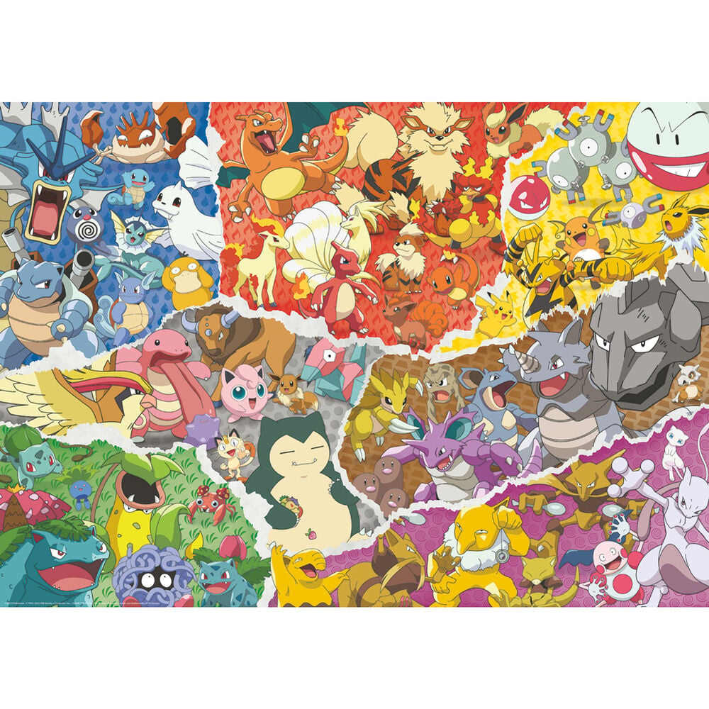 Puzzle Pokemon 1000pzs RAVENSBURGER