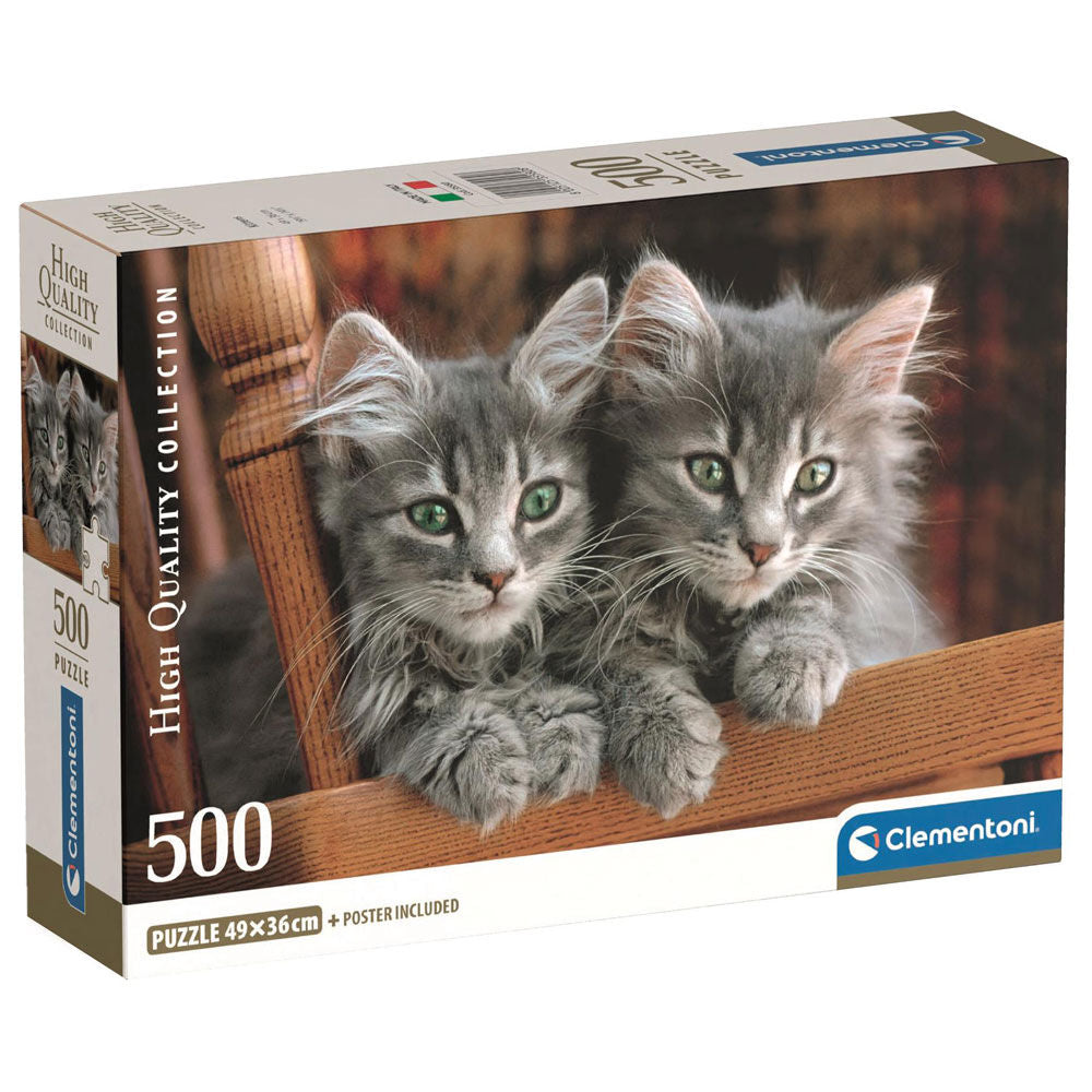 Puzzle Kittens High Quality 500pzs CLEMENTONI