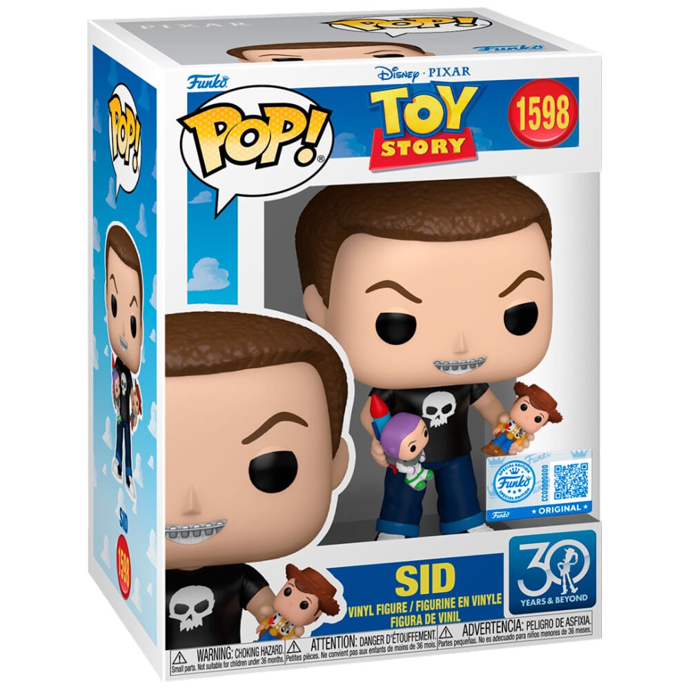 Figura POP Disney Pixar Toy Story Sid Exclusive FUNKO