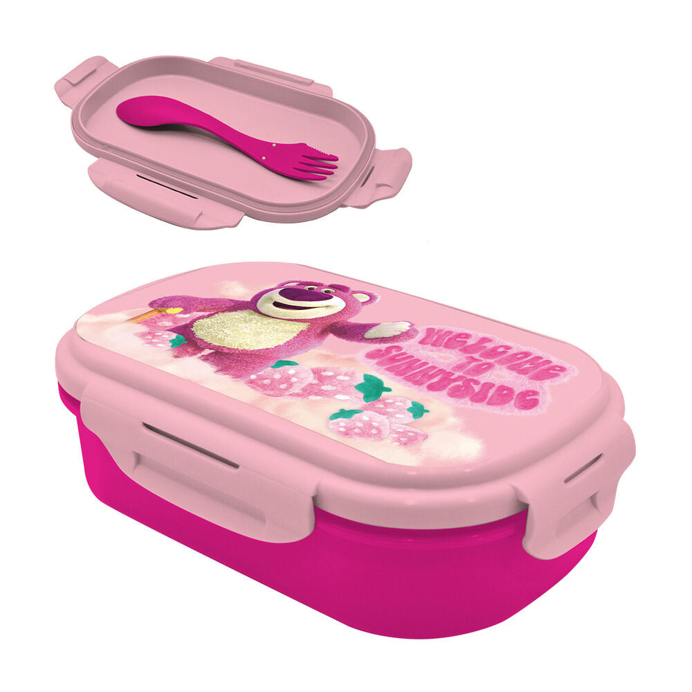 Sandwichera + Cubierto Lotso Toy Story Disney Pixar KIDS LICENSING