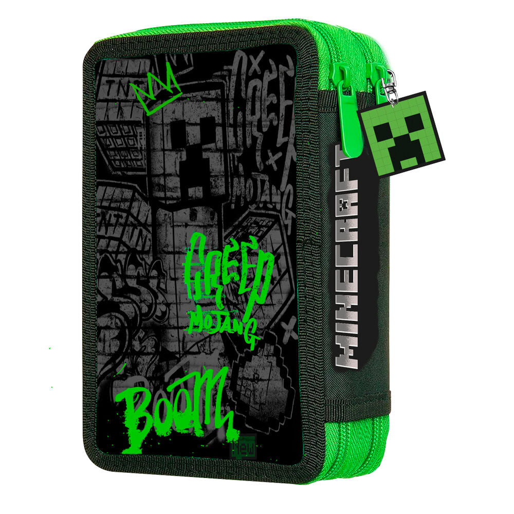 Plumier Minecraft doble KIDS LICENSING