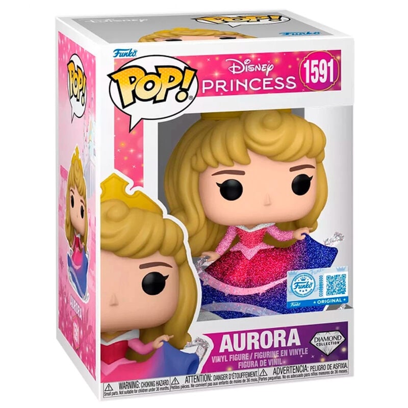 Figura POP Disney La Bella Durmiente Aurora Exclusive FUNKO