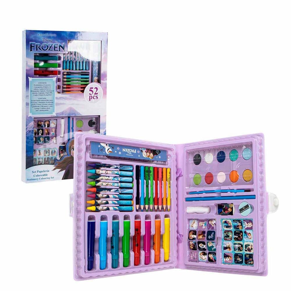 Set papeleria Frozen Disney 52pzs CERDÁ
