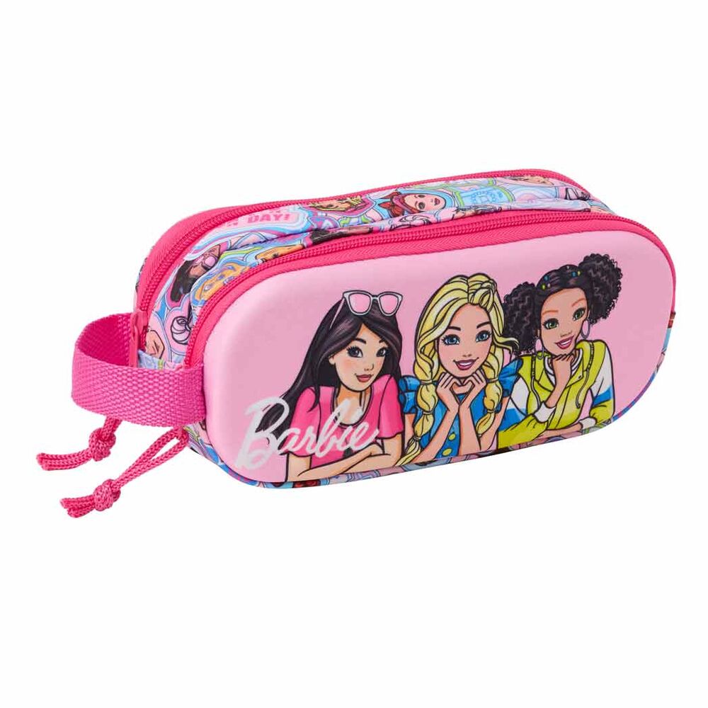 Portatodo 3D Barbie doble SAFTA