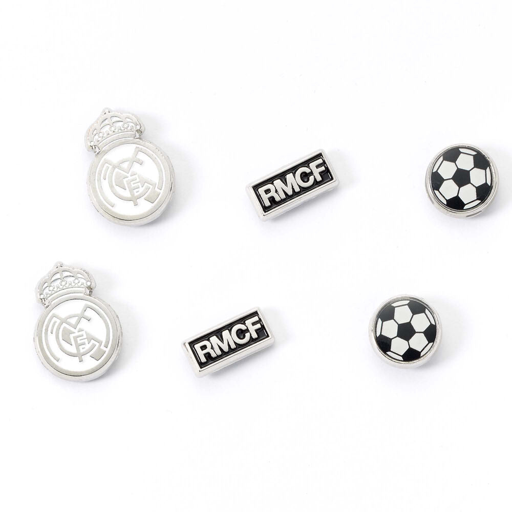 Set 3 Pares de pendientes Real Madrid THE CARAT SHOP