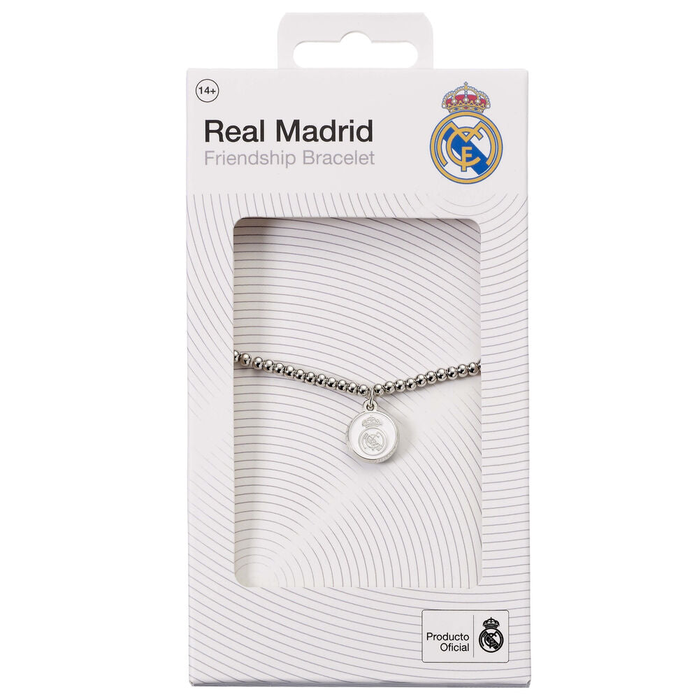 Pulsera Real Madrid plateada THE CARAT SHOP