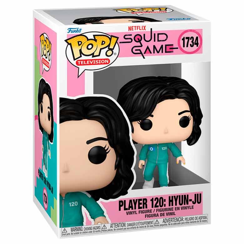 Figura POP El Juego del Calamar Player 120: Hyun-ju FUNKO