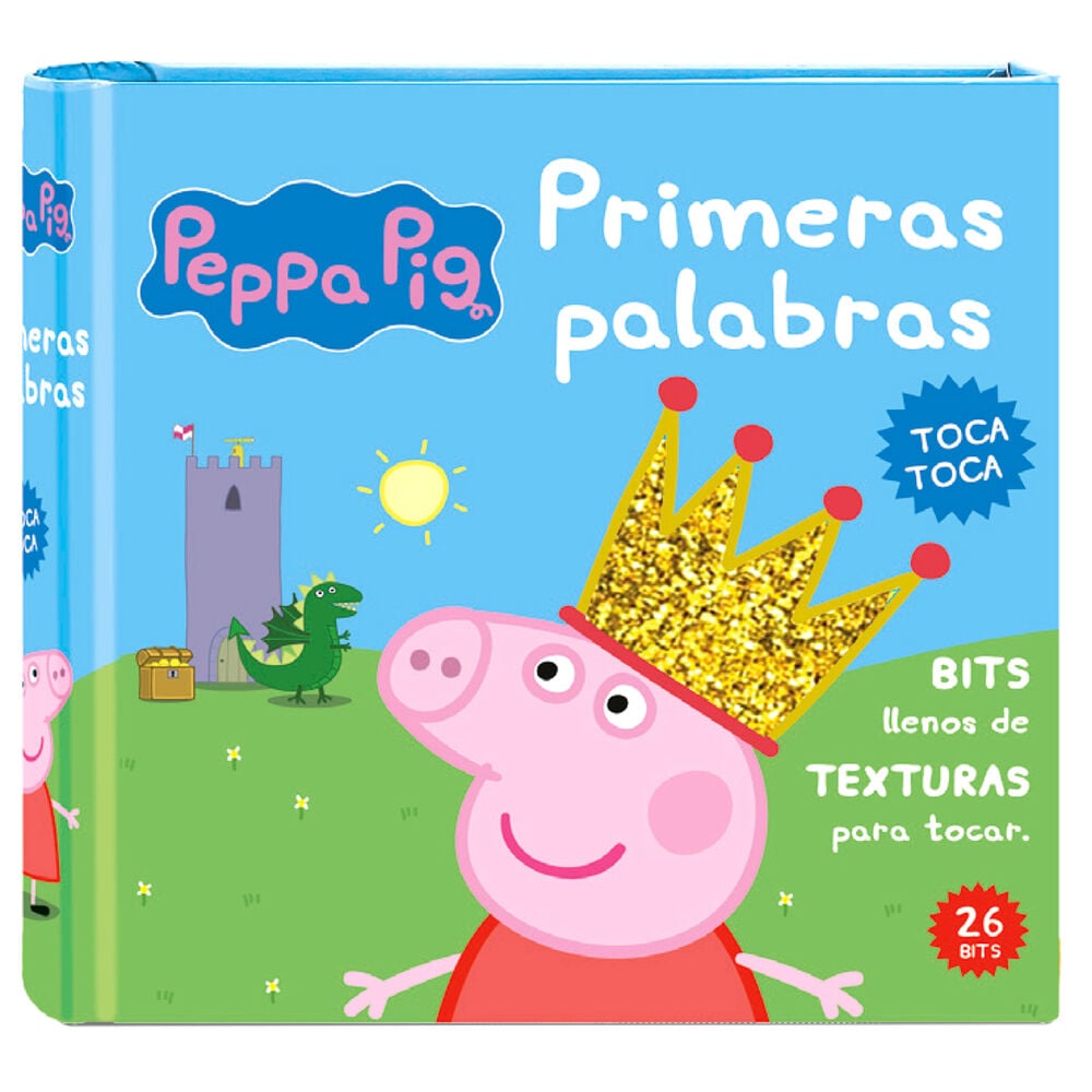 Bits Texturas Primeras Palabras Peppa Pig español ASTLEY BAKER DAVIES