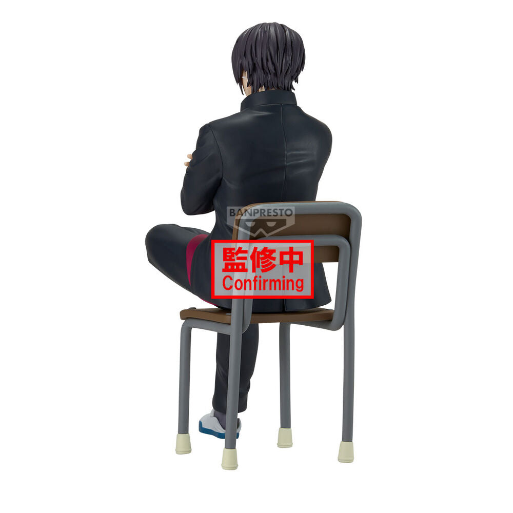 Figura Shinsuke Takasugi Mr.Ginpachi's Zany Class Gintama 15cm BANPRESTO