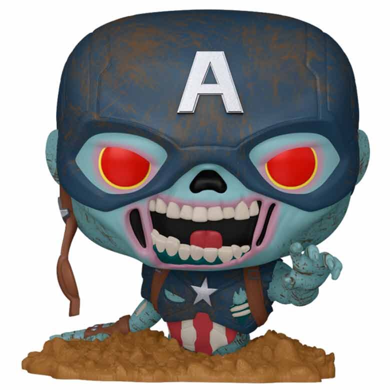 Figura POP Marvel - Marvel Zombies Capitan America FUNKO