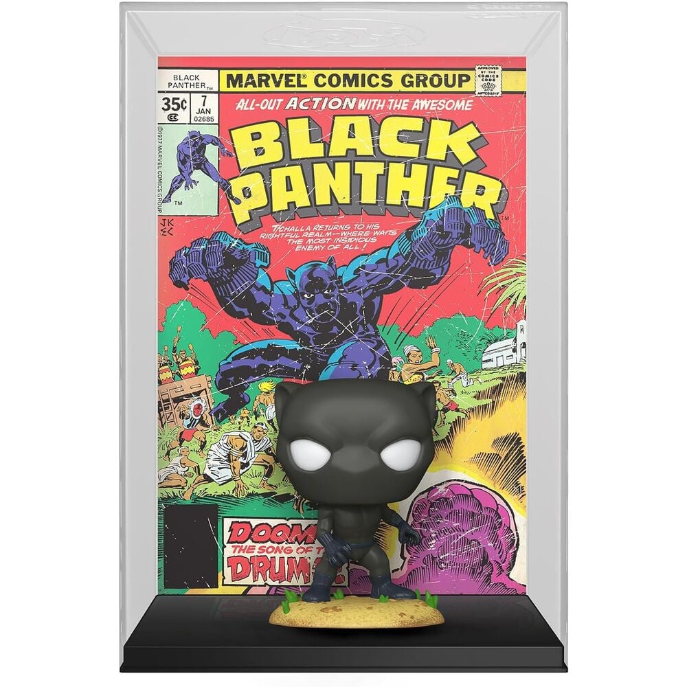 Figura POP Comic Cover Marvel Black Panther FUNKO