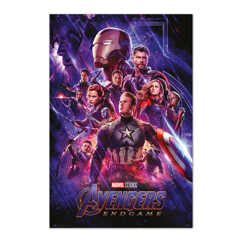 Poster Endgame One Sheet Los Vengadores Avengers Marvel ERIK