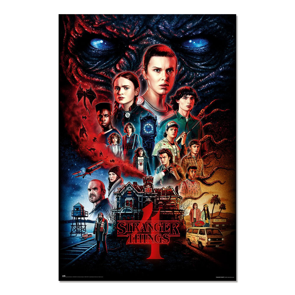 Poster Casa Vecna Stranger Things 4 ERIK
