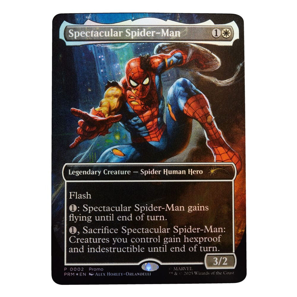 Figura Spider-Man Magic The Gathering Spiderman Marvel 15cm HASBRO