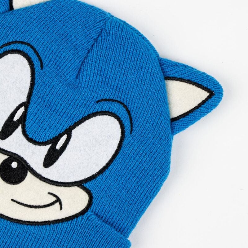 Set gorro y guantes Sonic The Hedgehog CERDÁ