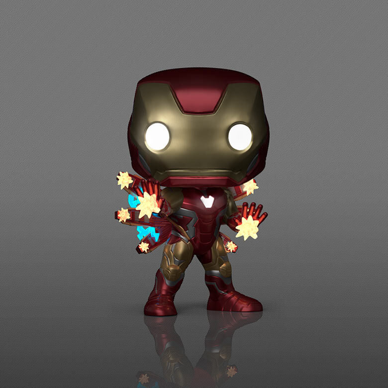 Figura POP Plus Marvel The Infinity Saga Iron Man Exclusive FUNKO
