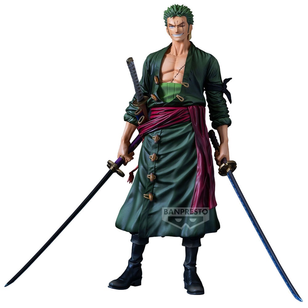Figura Roronoa Zoro Premium The Brush One Piece 30cm BANPRESTO