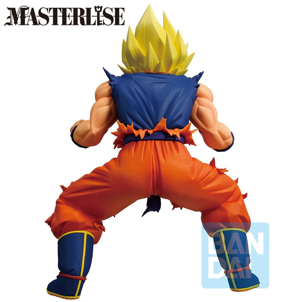 Figura Ichibansho Masterlise Super Saiyan Son Goku Battle of the Super Saiyan Dragon Ball Z 19cm BANPRESTO