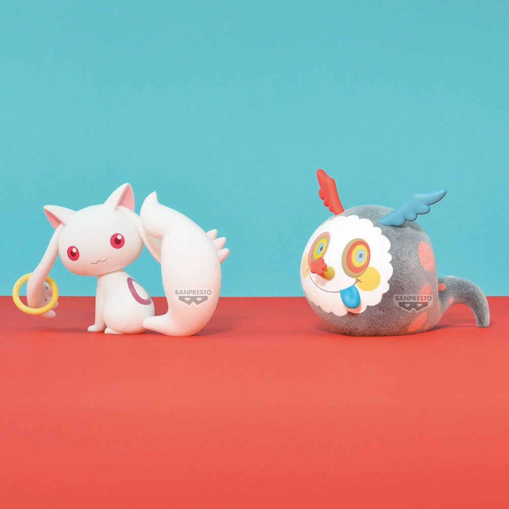 Figura Kyubey Fluffy Puffy Puella Magi Madoka Magica the Movie Rebellion 12cm BANPRESTO